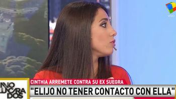 Cinthia Fernández tras la polémica foto que cuestionó Defederico: Elijo no tener contacto con su mamá