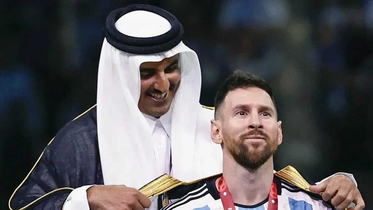El Emir que coronó a Messi en Qatar