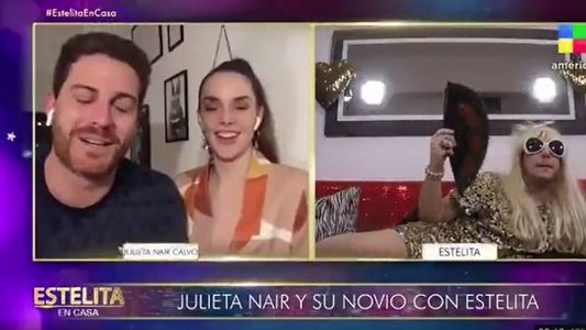 Julieta Nair Calvo ante la reacción de su novio si aceptaría polisexo: Se viene charlita
