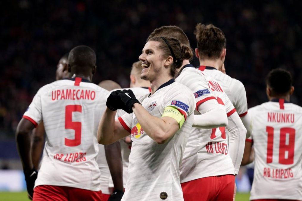 Champions League: Leipzig goleó 3-0, eliminó al Tottenham de Mourinho, Lo Celso y Lamela y está en cuartos de final