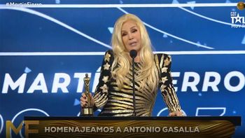 susana gimenez se quebro al buscar el premio de antonio gasalla en los martin fierro 2023: me hizo pasar...