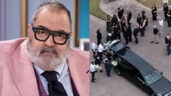 El último adiós a Jorge Lanata de familiares y amigos en el cementerio privado
