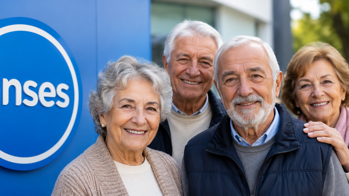ANSES confirmó el aumento para JUBILADOS y mantiene el bono en AGOSTO 2026. Imagen ilustrativa hecha con IA.