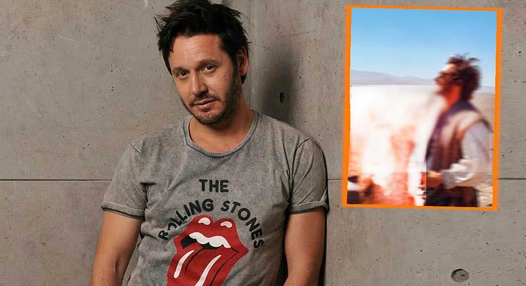 En pleno desierto Benjamín Vicuña sorprendió con una foto con su “familia”