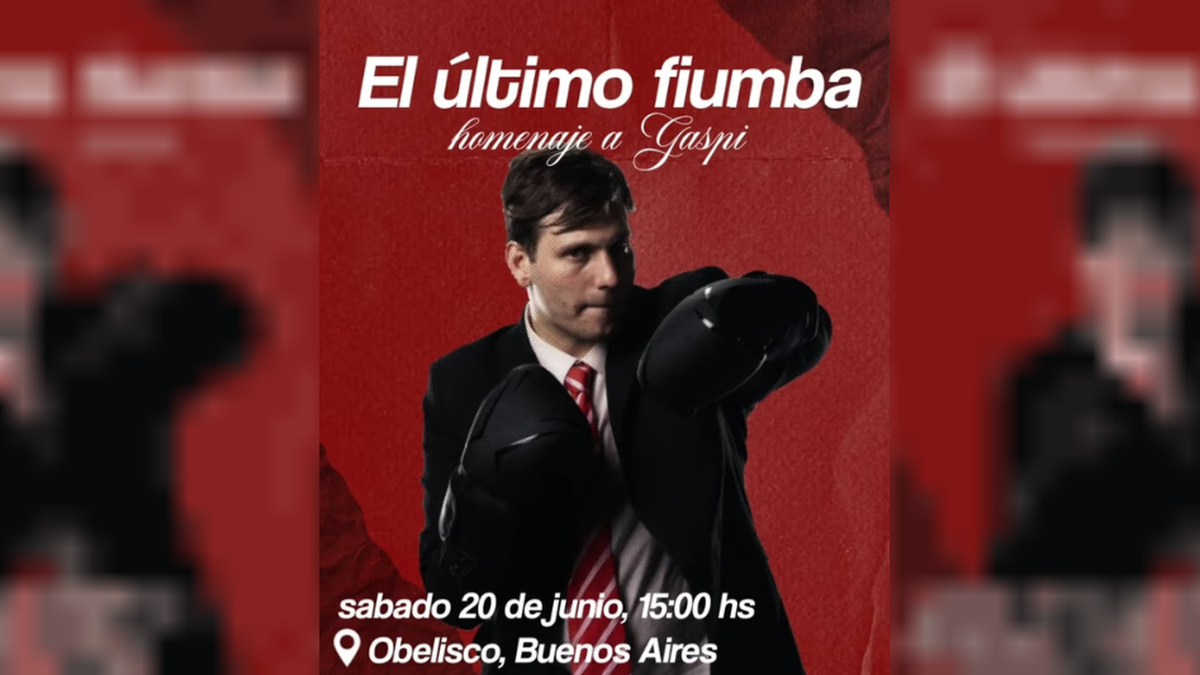 La convocatoria fue bautizada como “El último fiumba”. 
