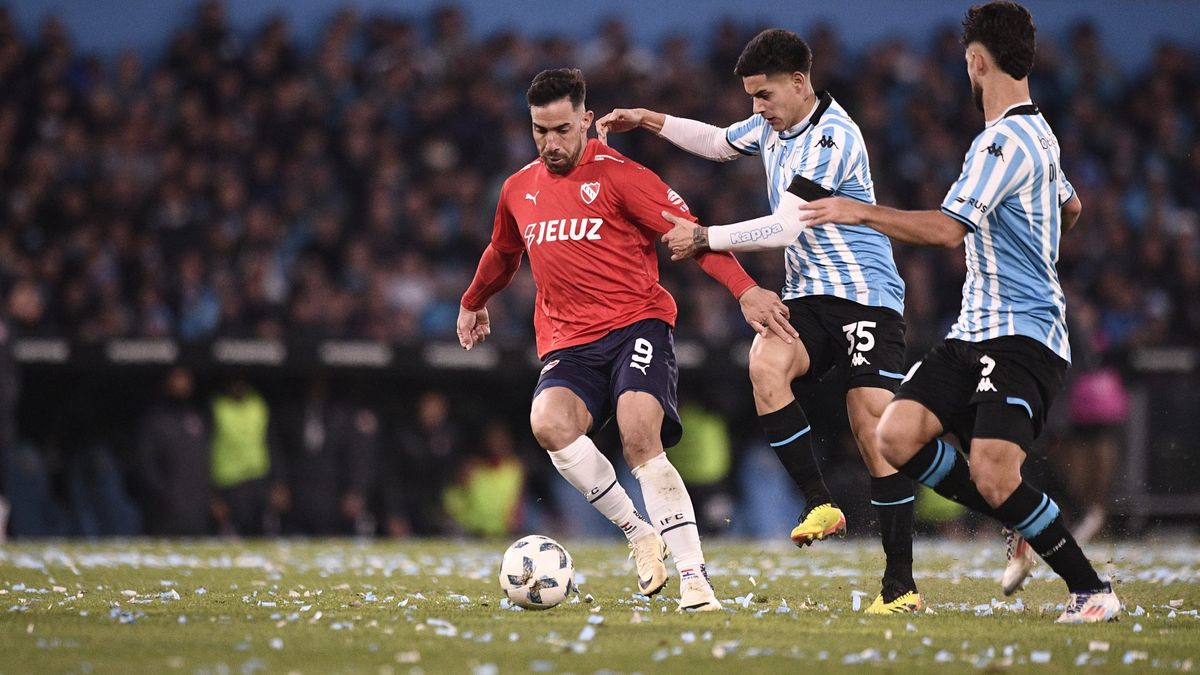 Racing e Independiente empatan en el clásico de Avellaneda por la Liga Profesional