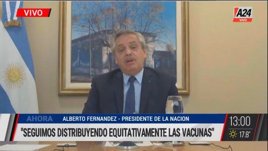 Alberto Fernández adelantó que van a dar respuestas a las familias en crisis económica
