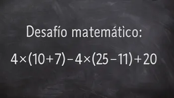 Desafío matemático: parece fácil, pero pocos consiguen resolverlo