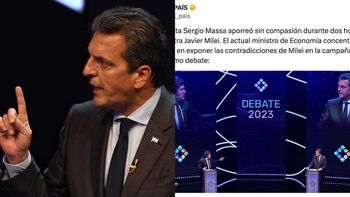 Los medios extranjeros vieron a Sergio Massa dominador del debate presidencial (Foto: A24.com). Los medios extranjeros vieron a Sergio Massa dominador del debate presidencial (Foto: A24.com).