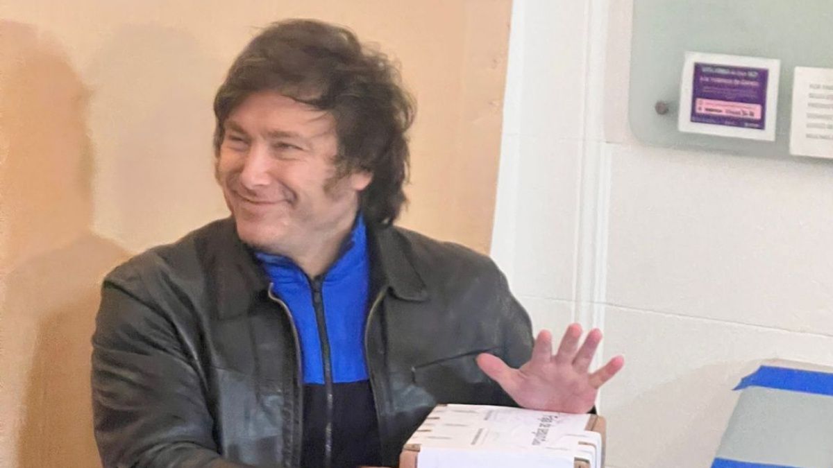 Javier Milei negó que se vaya a bajar del balotaje: Bajo ningún punto de vista. (Foto: archivo)