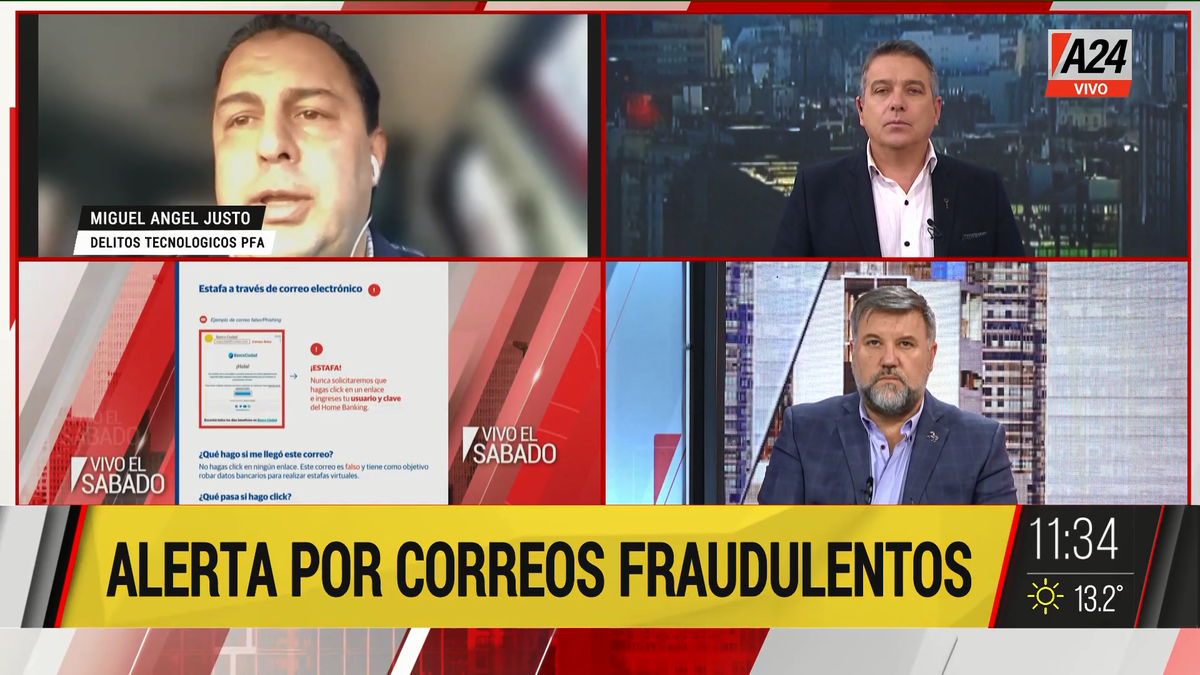 ¿Cómo darse cuenta de una estafa virtual y no caer en ella? (Captura de Tv)