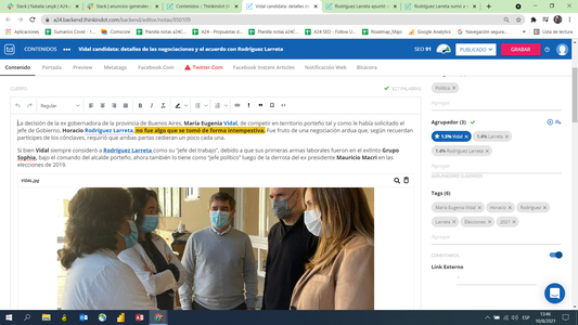 Vidal candidata: detalles de las negociaciones y el acuerdo con Rodríguez Larreta