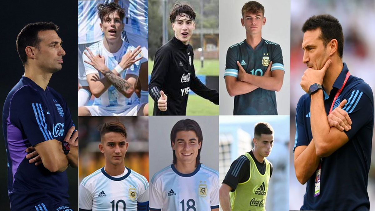 Scaloni y los europibes que pueden llegar a la nueva selección para ir por la cuarta estrella en 2026 (Foto: Archivo)