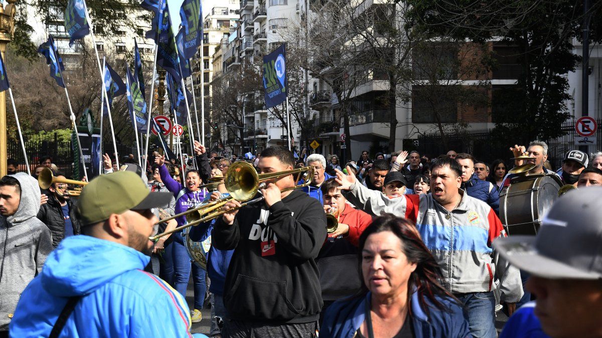 El FdT porteño volverá a las plazas para defender a Cristina Kirchner. Foto: archivo.