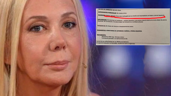 Contundente prueba de Mariana Nannis contra Claudio Caniggia por violencia de género