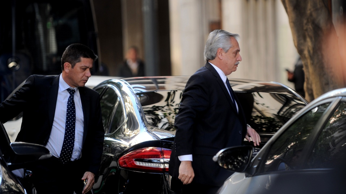 Atentado contra Cristina: Alberto Fernández visita a la vicepresidenta en su casa de Recoleta (Foto: Presidencia de la Nación).