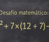 Desafío matemático: ¿cuánto tiempo te lleva resolverlo?