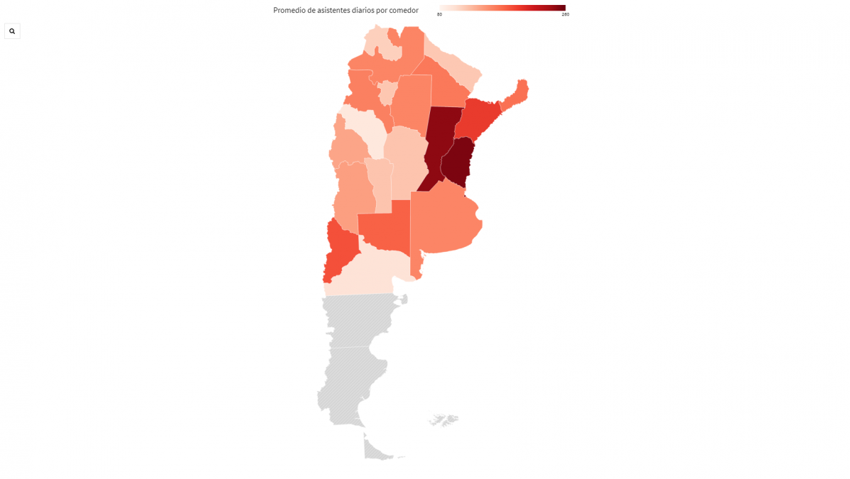 Comedores comunitarios: CABA, Santa Fe y Entre Ríos son los distritos con mayor cantidad de personas que asisten por institución