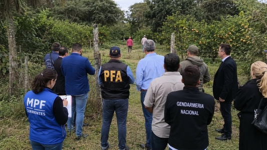 Caso Loan: la Justicia recorrió el naranjal y los últimos lugares donde fue visto el nene
