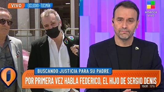 Federico Hoffmann reveló la última charla que tuvo con Sergio Denis