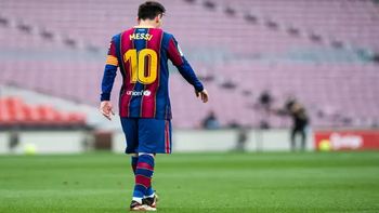 Messi, ante un panorama incierto. Messi, ante un panorama incierto.