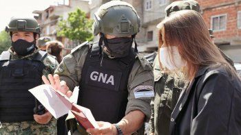 Seguridad en la 1-11-14: Frederic, legisladores y comuneros monitorearon el despliegue de Gendarmería