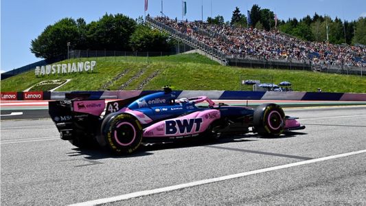 Complicaciones en Spielberg: Franco Colapinto perdió ritmo con el Alpine en la segunda práctica del GP de Austria