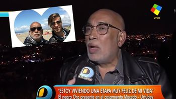 El Negro Oro blanqueó su relación con Tato: Merecía tener un lugar oficial en mi vida