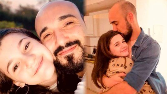 Hermoso video de Abel Pintos junto a la hija de su pareja: ¡Que suerte la mía ser parte de tu vida!