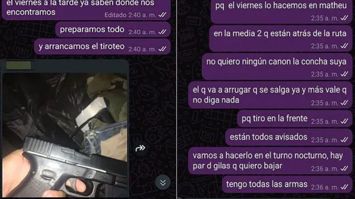 Campana. Planeaban una masacre escolar y fueron descubiertos. Foto: gentileza Minuto Uno.&nbsp;
