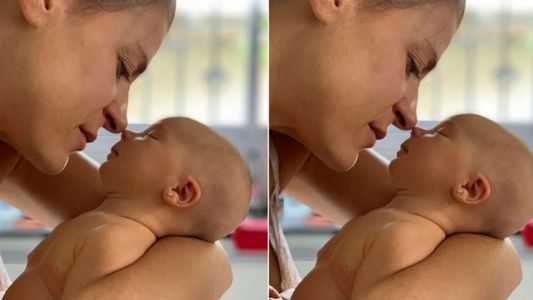La tierna foto de Eugenia Tobal con su hija: No importa nada cuando así estamos
