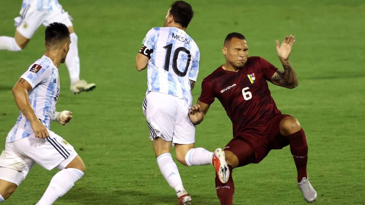Messi contra Venezuela