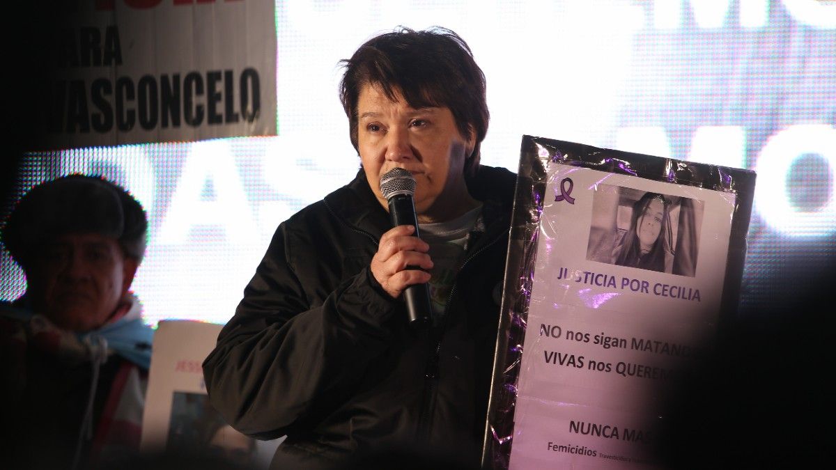 Gloria Romero continúa con su pedido de justicia por la muerte de Cecilia Stryzowski﻿. Foto: archivo NA