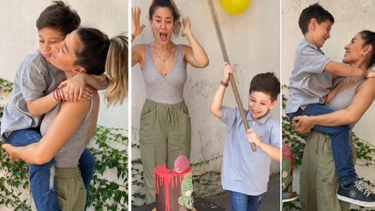 Jimena Barón festejó por segunda vez el cumple de Momo