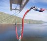 Se salvó de milagro: un turista hacía bungee jumping en Salta y se le cortó la soga