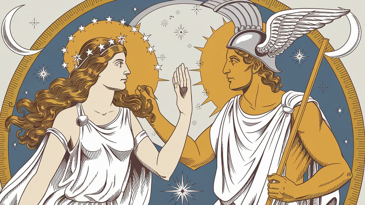 Hoy Mercurio forma un trígono armónico con Venus