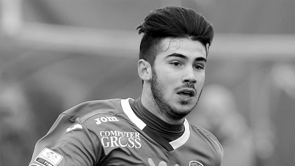 Dolor en el fútbol: murió un futbolista italiano de 26 años en pleno partido