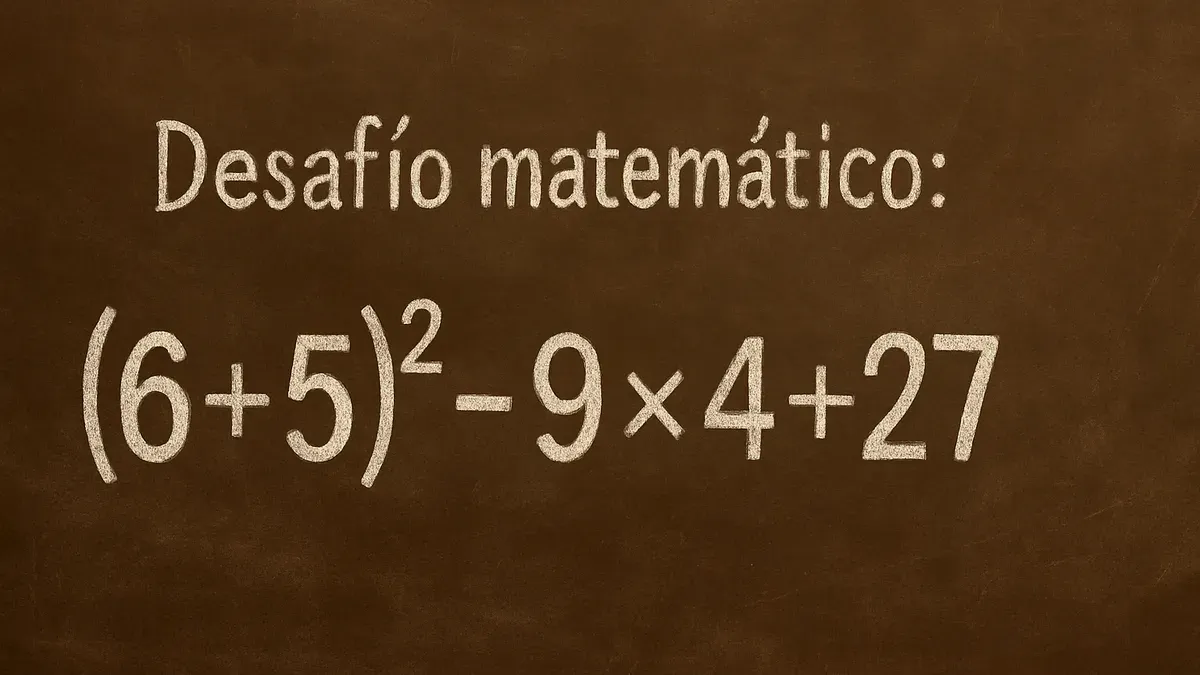 La regla esencial para resolver este desafío matemático es conocido como PEMDAS (por sus siglas en inglés) o jerarquía de operaciones.
