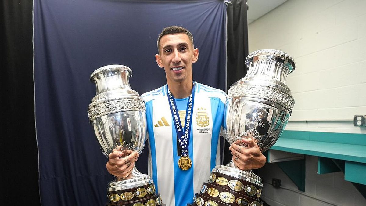 Di Mar&iacute;a, sobre la Scaloneta: "Son historia, son leyendas y eso nadie va a poder quit&aacute;rselos&rdquo;. (Foto: archivo)
