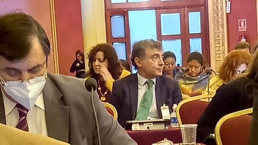 Reapareció Fabián Pepín Rodríguez Simón y fue abucheado en el Parlasur