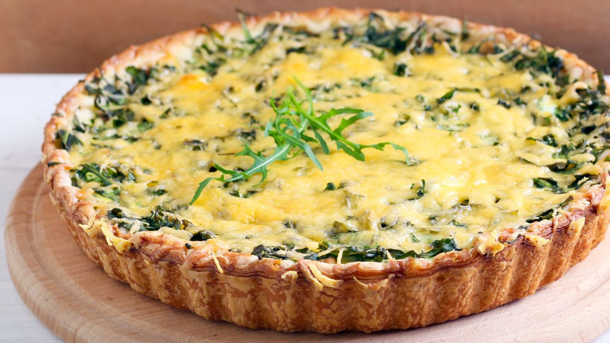 Sinfonía verde: tarta irresistible de espinaca y ricota