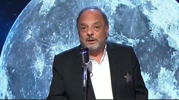 El conductor criticó el mensaje del mandatario al solidarizarse con la dipuada. (Foto: captura de pantalla)