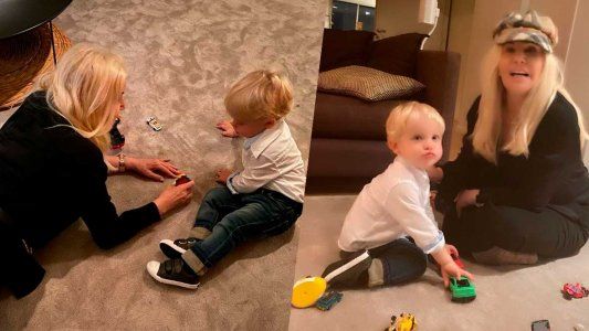 Susana Giménez se tiró al piso a jugar con Mirko y confesó su particular miedo