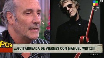 La emoción de Manuel Wirtz al recordar la canción que cantó junto a Spinetta