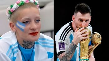 La particular foto de Furia de Gran Hermano con Lionel Messi para festejar el triunfo en la Copa América
