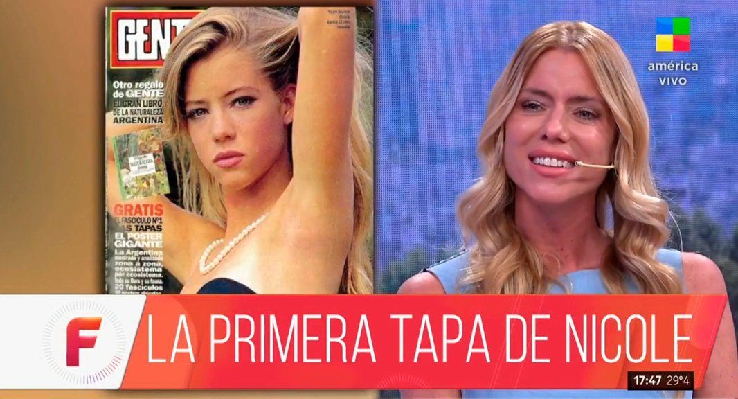 Nicole Neumann habló de su polémica tapa de revista Gente a los 12 años: Mi mamá me quiso...