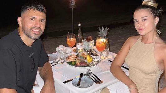 La cena romántica del Kun Agüero y Sofía Calzetti que interrumpió un animal salvaje: el impactante video