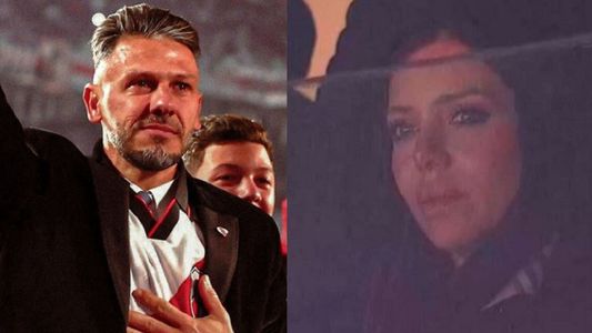 El llanto de Evangelina Anderson y Bastian por la despedida de Martín Demichelis de River: el video
