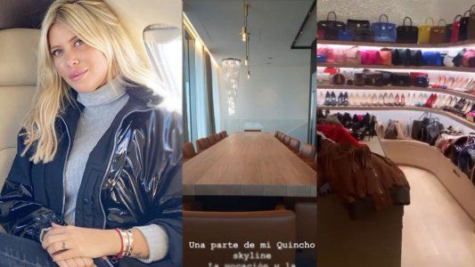 Wanda Nara de mudanza: mostró su nuevo y lujoso departamento de Milán