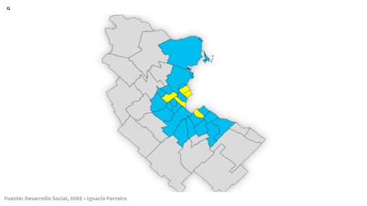 Mapa interactivo: Dónde se entregan las tarjetas contra el hambre cada semana (y según el color político)